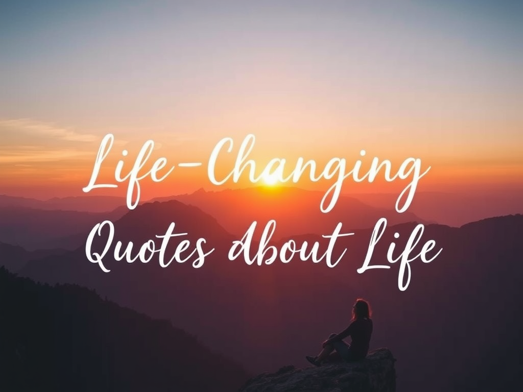 Life-Changing Quotes About Life You Need to Read Today