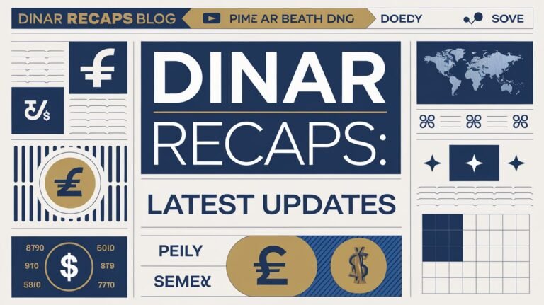 Dinar Recaps Blog: Latest Intel, News & Updates You Can’t Miss!