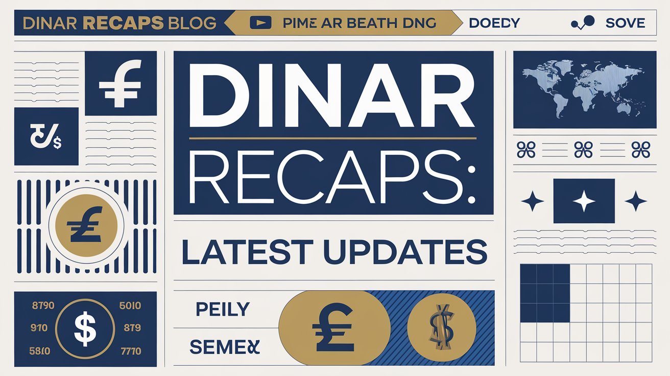 Dinar Recaps Blog: Latest Intel, News & Updates You Can’t Miss!