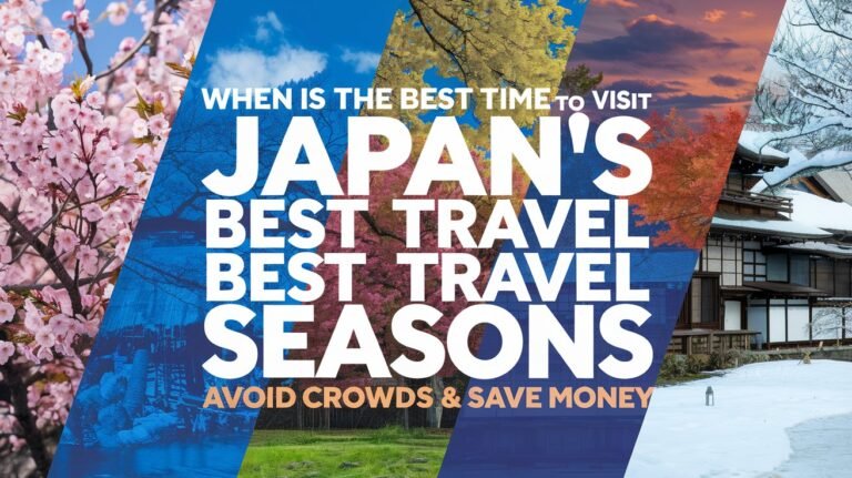 When Is the Best Time to Visit Japan? Avoid Crowds & Save Money