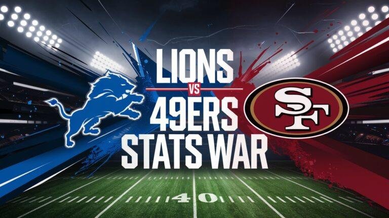 Detroit Lions vs 49ers: Full Player Stats Breakdown from the Game