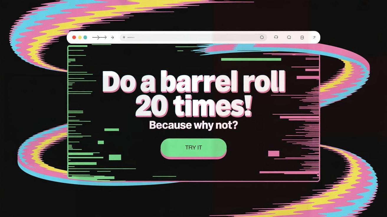 Do a Barrel Roll 20 Times – Here's What Happens
