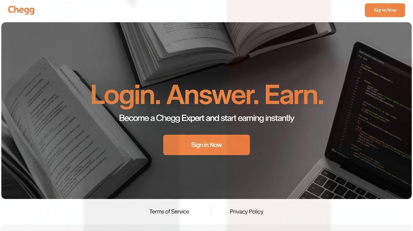 Chegg Expert Login – Sign In Fast & Start Earning Instantly