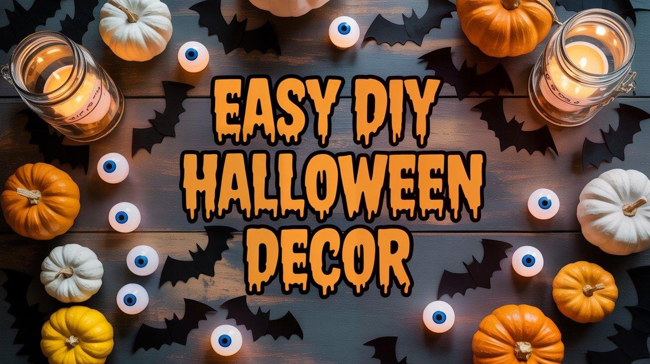 DIY Halloween Decorations: 25 Easy Ideas That Look Incredible