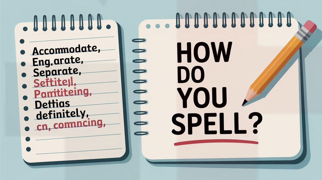 How Do You Spell It? 21 Commonly Misspelled Words (And How to Get Them Right)