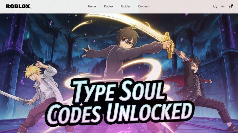 Type Soul Codes [June 2025]: All Active Codes for Free Rewards